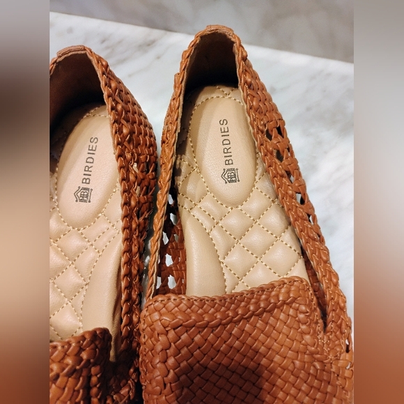 Birdies Woven Brown Loafers - Picture 2 of 7